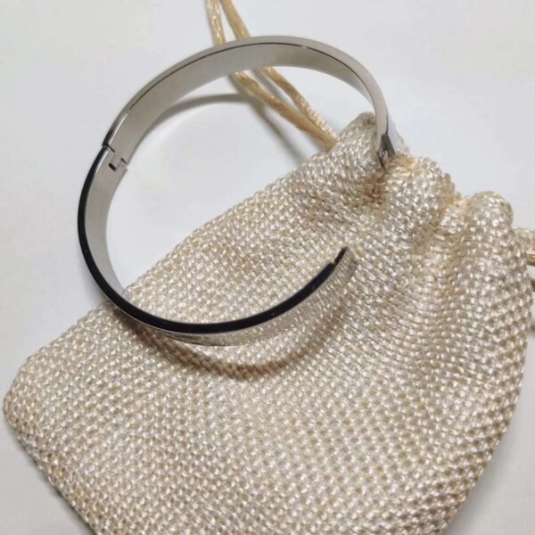 SILVER KADA WITH WORK - Image 5