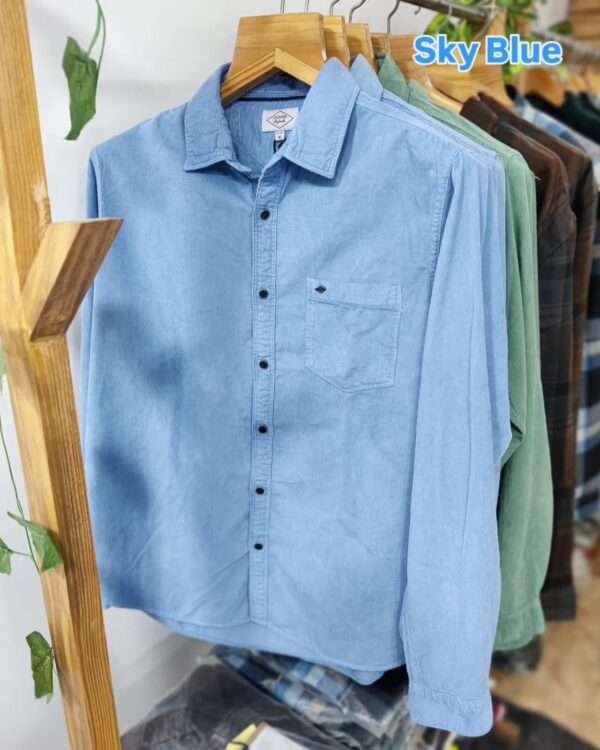 Corduroy Shirt For Men - Image 3